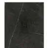 Marbre carrare noir Ardoise relief antidérapant